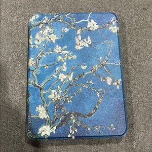MOKO Kindle Paperwhite Case Cover Folio New 2024 12th Gen Apricot Blossom